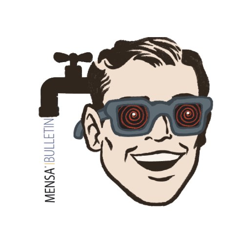 MensaBulletin's profile picture. Where the errorless American Mensa magazine lets its hair down, occasionally omits punctuation and relaxes grammar decorum.