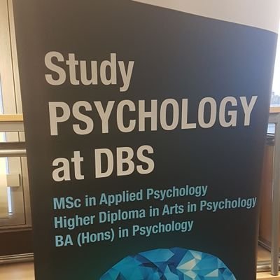 Twitter account showcasing news from the Department of Psychology at Dublin Business School
Check out #DBSPsychology for some of our past news