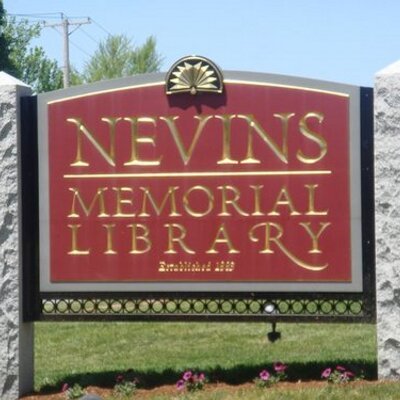 The Nevins Memorial Library is the public library for the City of Methuen and surrounding communities. Growing Community.
