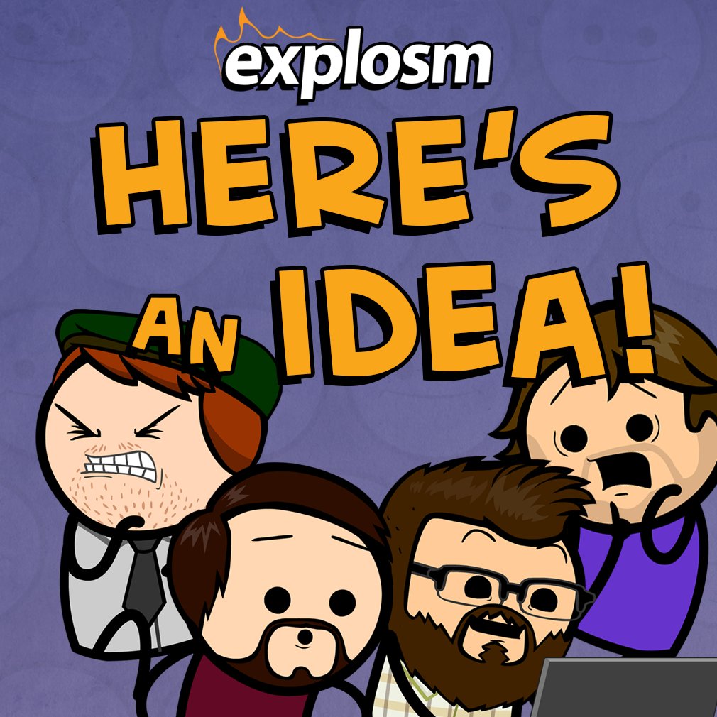 The creators and writers of Cyanide & Happiness have one hour to write a script or face dire consequences. Listen on iTunes, Stitcher or https://t.co/NvEFhul11u