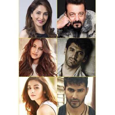 #KALANK Releasing April 19th, 2019 Directed by Abhishek Varman . Starring @MadhuriDixit @sonakshisinha @aliaa08 @Varun_dvn #AdityaRoyKapur & @duttsanjay!