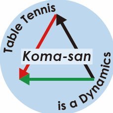 KOMA-san's table tennis studies from the viewpoint of dynamics in order to acquire the best skills efficiently. JSPO Official sports instructor #TableTennis