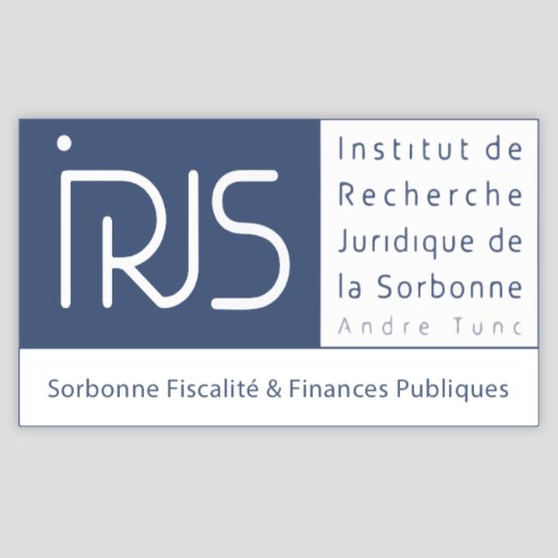 Département Sorbonne Fiscalité & Finances publiques de l'Institut de la Recherche juridique de la Sorbonne
Compte principal: @IRJS_Paris1