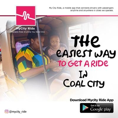 mycity_ride's profile picture. We are a technology company that provides a reliable, secure, and on-demand platform that connects drivers with rider at the push of a button.