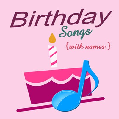Find your name in a birthday song. Download the birthday song or create an eCard with your chosen birthday song and then send it via email. Enjoy your birthday.