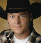 Blake Shelton was born in Ada, OK in 1976.  His remake of Kiss My Country Ass appeared on his album Hillbilly Bone.