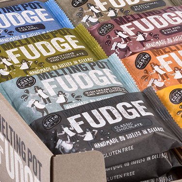 Selling award winning fudge handmade by my friend Jenny and her sisters round the festivals & markets of NW England.