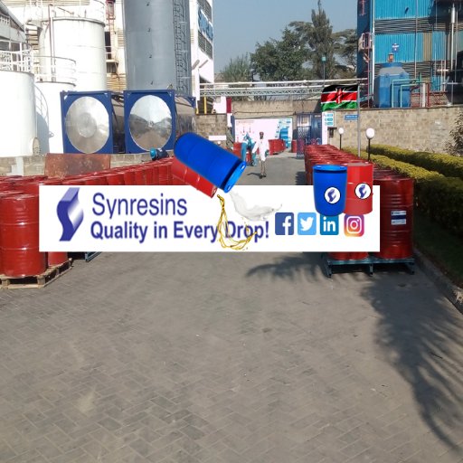 Synresins Limited was established in 1982. We are the largest Resin
Manufacture in East and Central Africa. 
Quality in Every Drop and Proudly Kenyan!