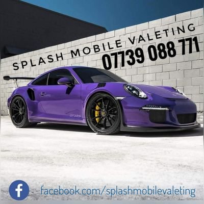 Splash Mobile Valeting is a local, fully mobile vehicle wash and valeting service based in Randalstown, NI.  Fully insured.