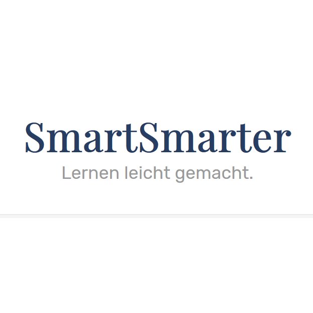 SmartSmarter ist eine Website für das schnelle Lernen.  Besondere Aspekte sind der berufliche Erfolg, Rhetorik sowie Alltagsprobleme und dessen Beseitigung.