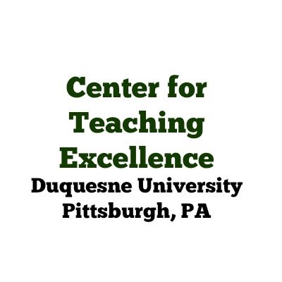 CTE helps Duquesne University faculty and graduate student teaching assistants
excel as teacher-scholars deeply invested in their students' learning.