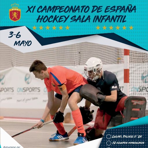 Cuenta Oficial de los Ctos de España de Hockey Sala, organizados por @onsportsco y la @rfe_hockey