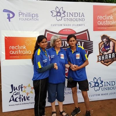 ReclinkMumbai's profile picture. Connecting communities in India through Aussie Rules Football. This is as grass roots as it gets.