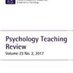 Psychology Teaching Review (@PsychTeachRev) Twitter profile photo