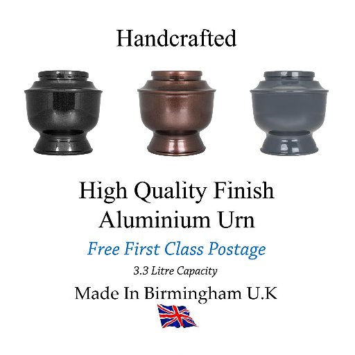 Our Hand Made Cremation Urns are made by our skilled craftsman in Birmingham UK.