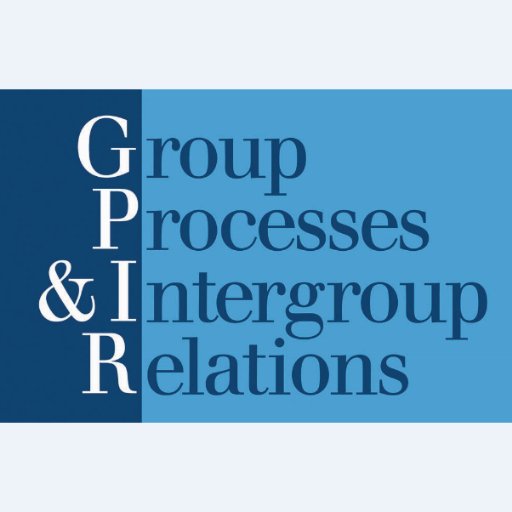 GPIR is a scientific social psychology journal dedicated to research on social psychological processes within and between groups.