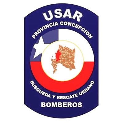 Grupo USAR( Urban Search And Rescue) Provincia de Concepción, compuestos por los integrantes de los cuerpos de bomberos de la Provincia de Concepción.