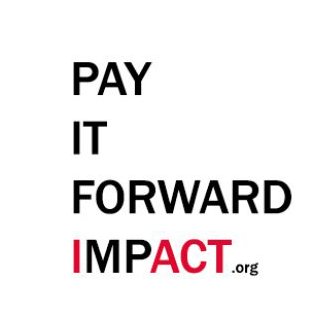 PayItFwdImpact's profile picture. An interactive global networking platform connecting contributors w/those in need & forum highlighting impacts of Paying It Forward. 
Find Us: @PayItFwdImpact