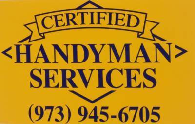 I am a certified handyman skilled at all aspects of home improvement and repair.