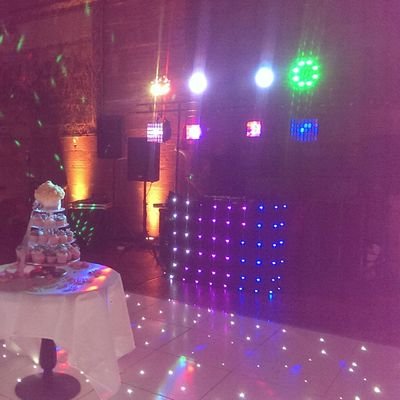 Professional wedding discos across Cheshire. EVERYTHING included - fantastic light show and the music YOU want. Any venue, up to 1am for £275. DM for details.