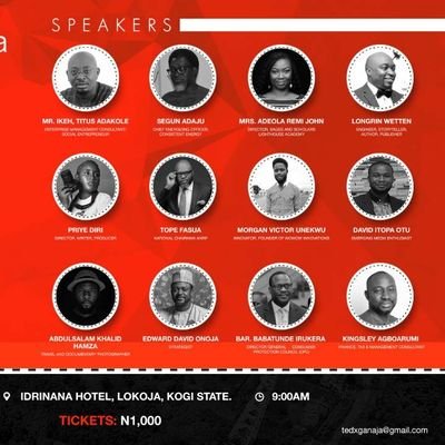 TEDxGanaja's profile picture. We believe in the power of ideas, knowledge and information