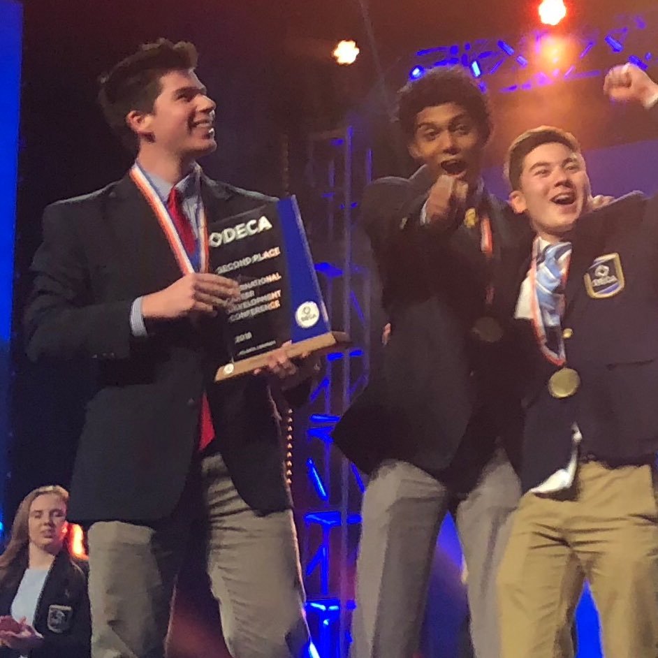 The world's premier DECA chapter // Since 2015: 15 WORLD CHAMPIONS, 39 students TOP 3 in world // 100 students placed in the TOP 10