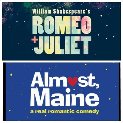 Romeo & Juliet and Almost, Maine coming 2018/2019!! Be sure to follow for more updates!!