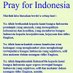 Pray for Indonesia (@mawasdir) Twitter profile photo Pray for Indonesia (@mawasdir) Twitter profile photo
