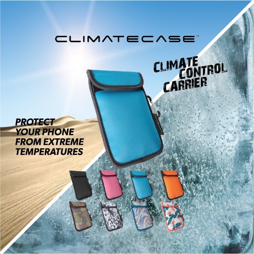 Official Twitter page of the world's first and only insulating cell phone case. Protecting cell phones from extreme weather conditions. Instagram @climatecase