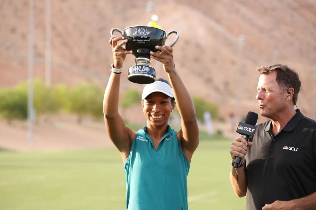 Christ Follower,
#3 in the World for World Long Drive 
Symetra Tour Player