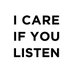 I CARE IF YOU LISTEN (@icareifulisten) Twitter profile photo