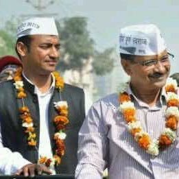 Candidate of Aam Aadmi Party from Faridabd in 2014 parliament election.