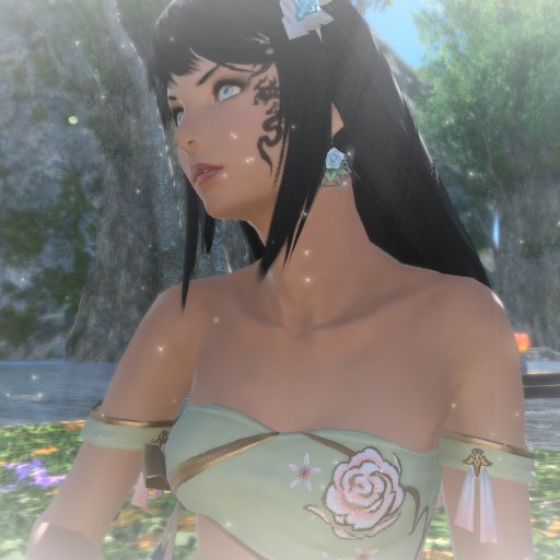 I love Final Fantasy XIV, in particular the housing features. I'm an officer in the Free Company Astral Flames of Gilgamesh server