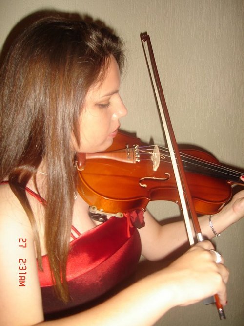 Estudante de Música - Violinista