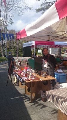 名城公園で毎月第2第４日曜日に
マルシェとして出店しています
カフェあんまると言います。
名前の由来は安心で⭕な
挽きたて 淹れたてが売りです