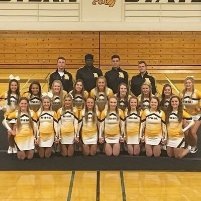 MWSU Cheer Squad. #GoGriffs #GriffUp