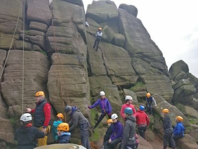 If you are a member of the Scout Association and you want to rock climb, abseil or crate climb then we can help you.....