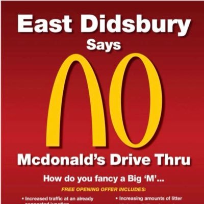 A successful campaign team in East Didsbury who stopped McDonald's building between 2 high schools. We wish to continue to support similar values & projects