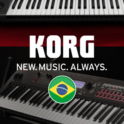 Perfil oficial da KORG no Brasil.
