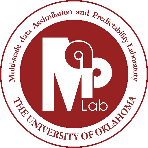 OU_SoM_DA's profile picture. Multi-scale data Assimilation and Predictability (MAP) Laboratory, OU School of Meteorology, led by Dr. Xuguang Wang