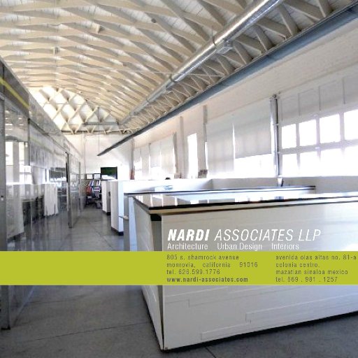 NardiAssociates has been involved in design for the public and private sector for more than 40 years. We have offices located both in California, USA and Mexico