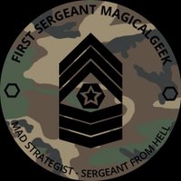 First Sergeant Geek (@1sgtmagicalgeek) 's Twitter Profile