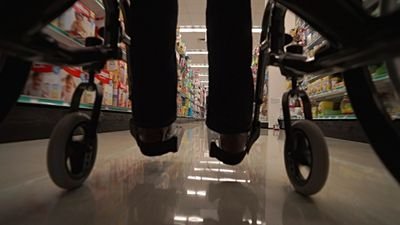 A wheelchair user sharing musings and rants from everyday interactions outside the confines of four walls in daily life