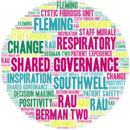 The Respiratory Shared Governance Team at NUH has been set up to strive for a higher quality experience not just for our patients, but also our staff