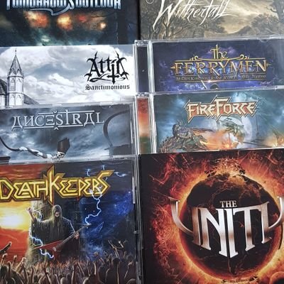 Powermetal fan love hearing new bands and music. Love collecting cds don't believe in downloads. old-school metal head since 1986 ⚔🛡⚔