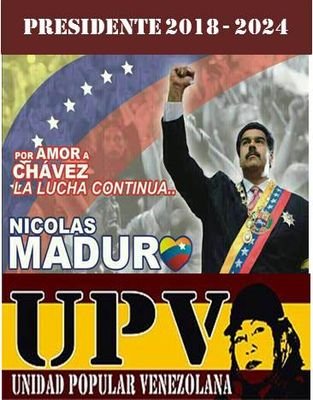 UPV_Sucre's profile picture. Partido Político UNIDAD POPULAR VENEZOLANA en Sucre.
Fieles al Legado del Comandante @ChavezCandanga y Lina Ron. 
#ChávezYLinaViven