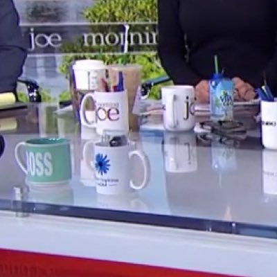 Answering life’s important questions like, “how many cups are they using on Morning Joe today?”
