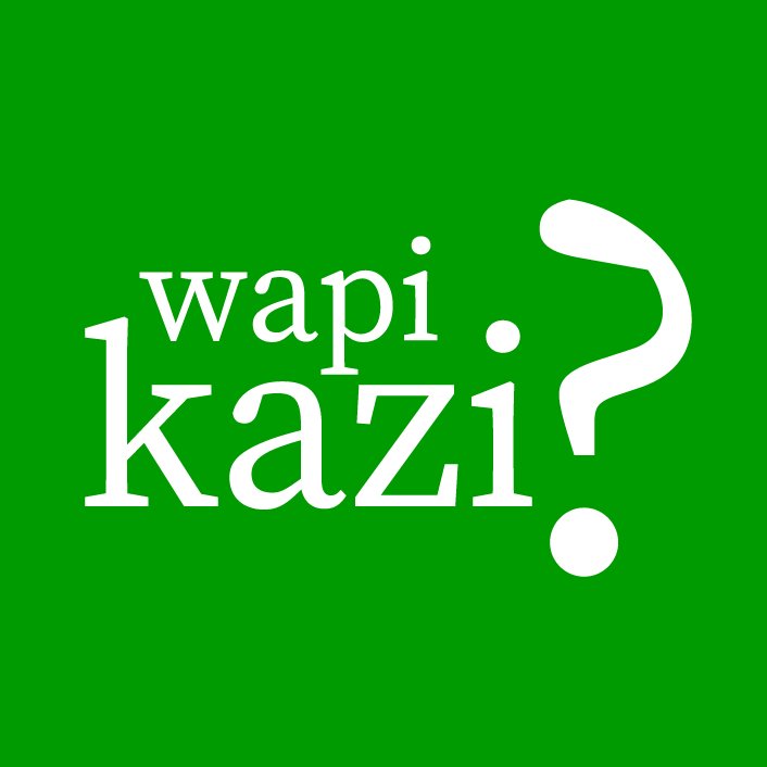 Find the work you are looking for #WapiKaziKE  Find the person you're looking for #ikokaziKE 
The one account to help you find work. Part Man/Part Bot