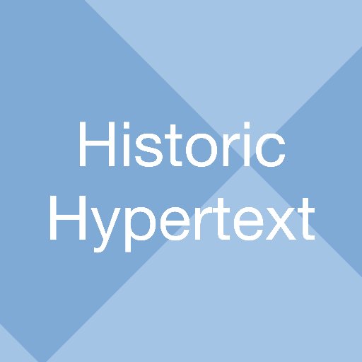 hist_HT's profile picture. “The Historic Hypertext Project” aims at collecting historic #hypertext systems. ✻ Coordinator @clausatz ✻ Follow us on #Mastodon →  https://t.co/PZbbwS5nGS