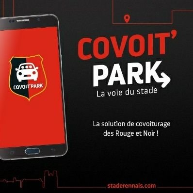 Compte de covoit pour permettre à des supporters Rennais d'aller au Roazhon Park ensemble ! #Covoit'Park